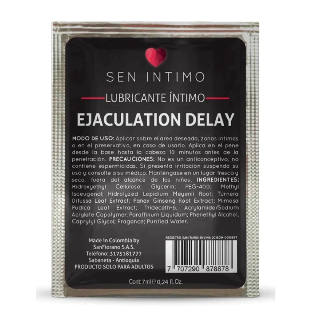 DELAY RETARDANTE SEN SACHET 5GR