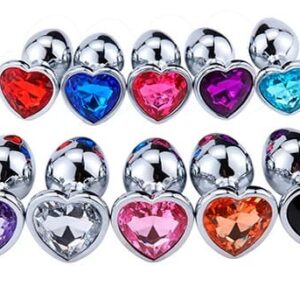 PLUG JOYA CORAZON TALLA S