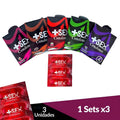 CONDONES +SEXPOWER x 3 UNIDADES