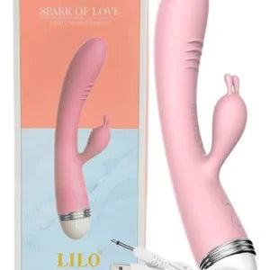 VIBRADOR PUNTO G Y CLITORIS SPARK LOVE RECARGABLE iv