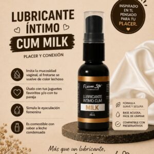 LUBRICANTE MILK CON SABOR FLAVOR 30 Ml