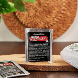 RETARDANTE DELAY FOR MEN SACHET 5GR FLAVOR SEX