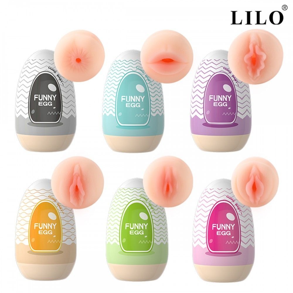 HUEVO MASTURBADOR FUNNY EGG LILO