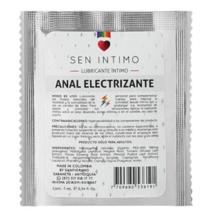 LUB INTIMO ANAL ELECTRIZANTE X 7 ML SACHET SEN INTIMO