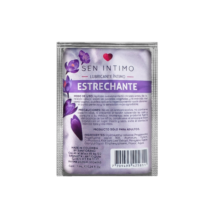 ESTRECHANTE SACHET SEN INTIMO
