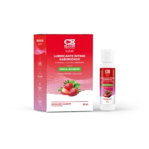 LUB SABORIZADO FRESA BOMBON ELIXIR 30ML