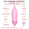 HUEVO VIBRADOR  JUMPING RABBIT  USB