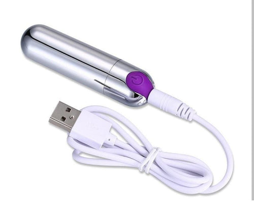 BALA RECARGABLE CROMADA USB