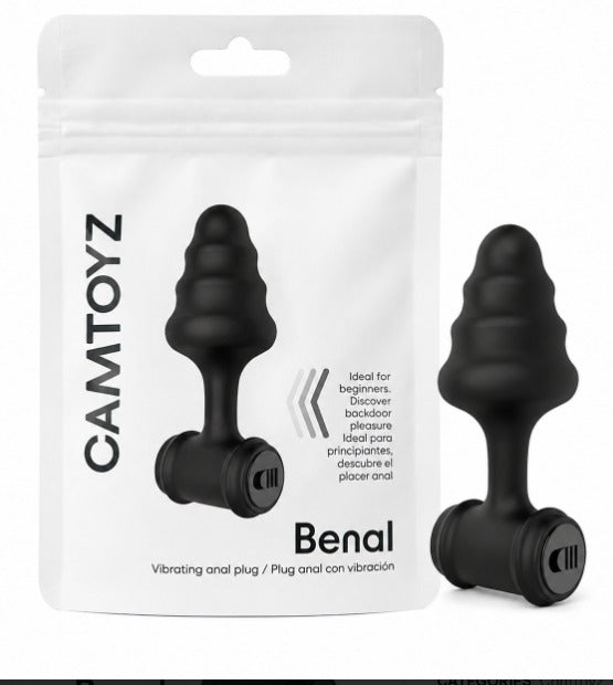 BENAL PLUG ANAL CON VIBRACION CAMTOYZ
