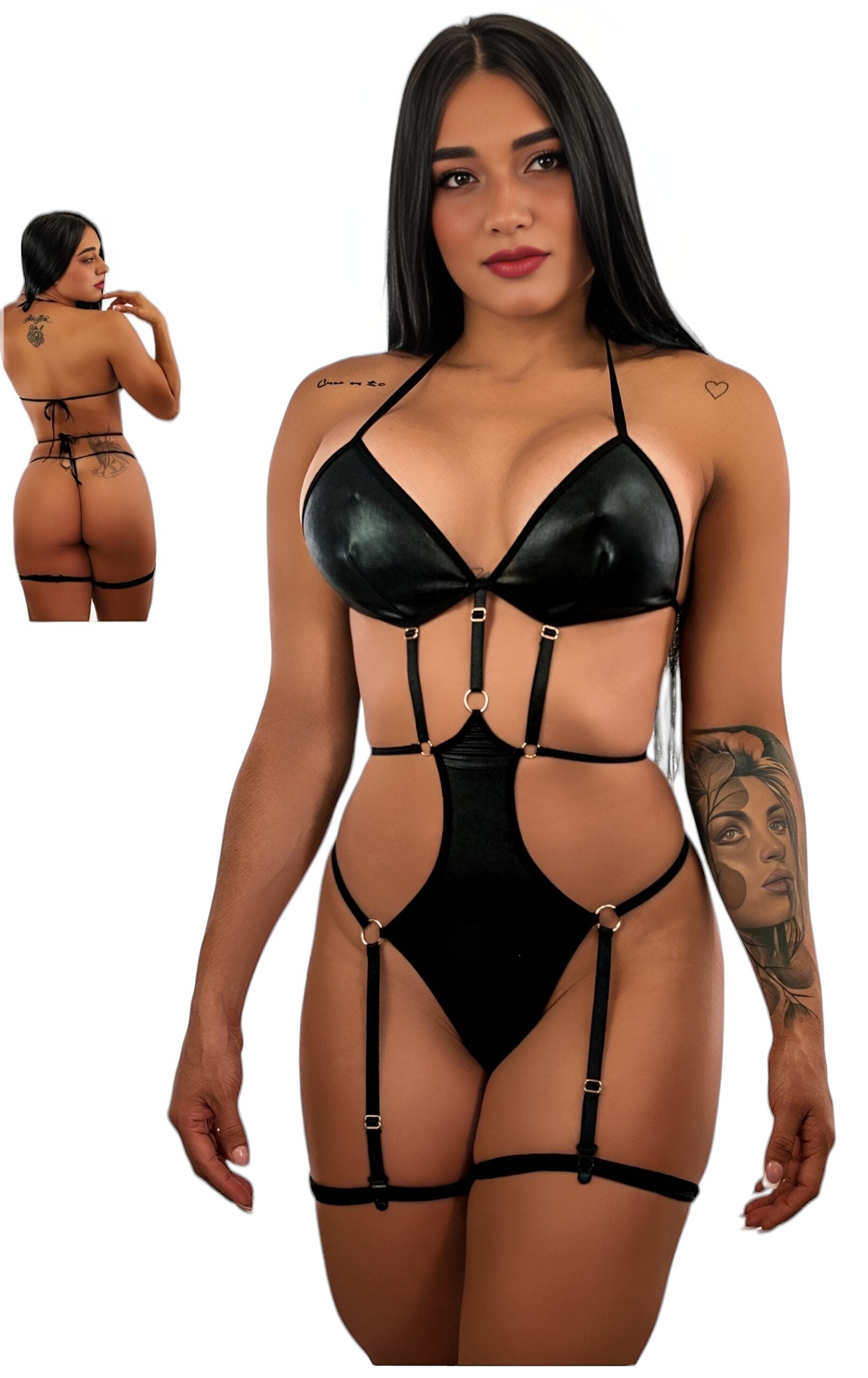 BODY LIGUERO + LIGAS SAYURI