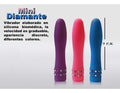 BALA MINI DIAMANTES SILICONA MEDICA